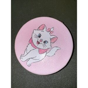 Marie Cat Aristocats‎ Disney Pink Compact Mirror Makeup Purse Travel New